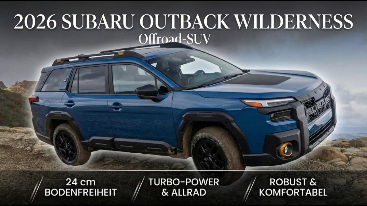 Subaru Outback Wilderness 2026: Test, Technik & Ausstattung im Überblick