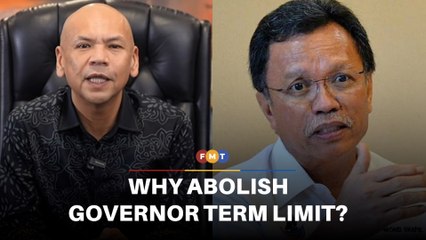 Why did you abolish Sabah governor term limit, Shafie asked