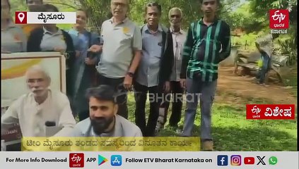 ದೇವರ ಫೋಟೋಗಳಿಗೆ ಮಣ್ಣಿನೊಳಗೆ ಮುಕ್ತಿ ; ಟೀಂ‌ ಮೈಸೂರು ತಂಡದ ಸದಸ್ಯರಿಂದ ವಿನೂತನ ಕಾರ್ಯ