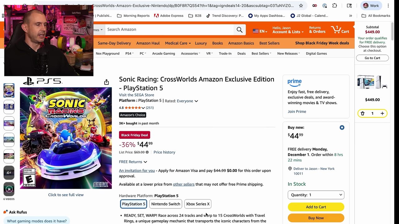 The Best Black Friday 2025 Video Game and Tech Deals