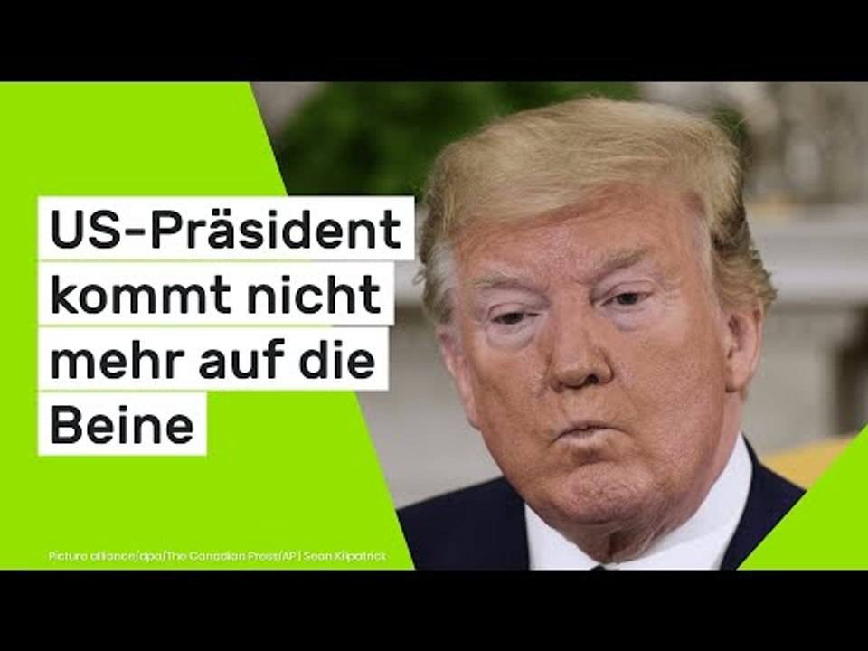 Donald Trump: So angeschlagen wie nie - US-Präsident kommt nicht mehr auf die Beine