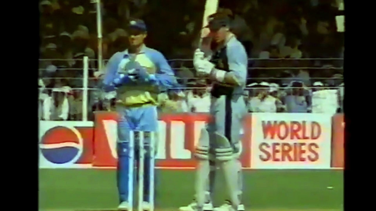 Adam Parore 96 off 138 Balls 203 Mins vs India 3rd Match, Vadodara, October 28, 1994, Wills World Series