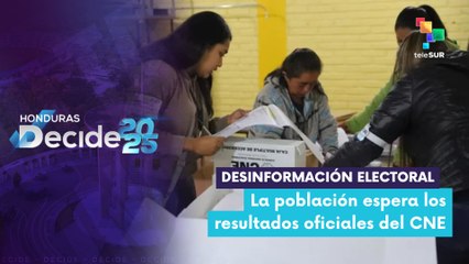 Redes sociales generan confusión con datos electorales fragmentados en Honduras
