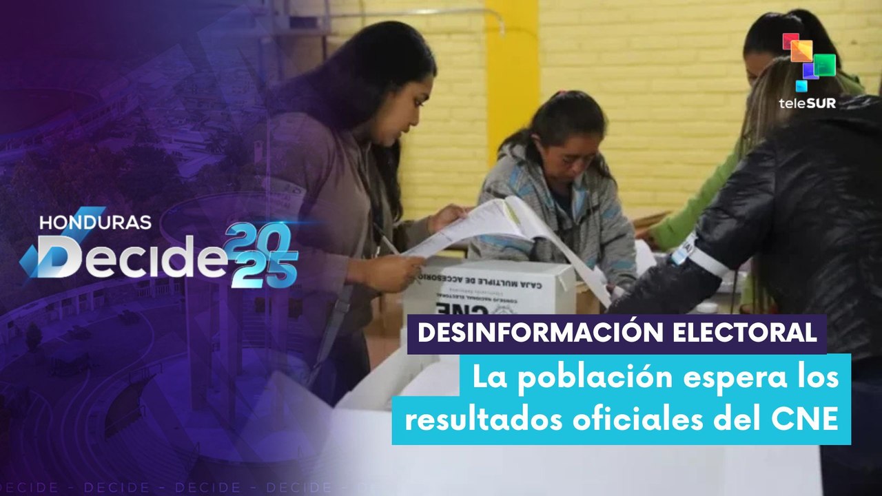 Redes sociales generan confusión con datos electorales fragmentados en Honduras