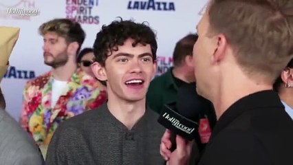 Joe Locke on What People in London Think About America: "We're Worried for You" | Spirit Awards 2025