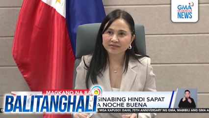 Ilang mamimili, sinabing hindi sapat ang P500 para sa Noche Buena | Balitanghali