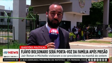 Flávio Bolsonaro será porta-voz da família após prisão do pai