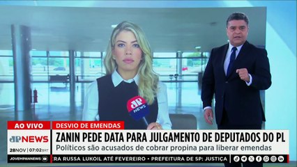 Zanin pede data para julgamento de deputados do PL