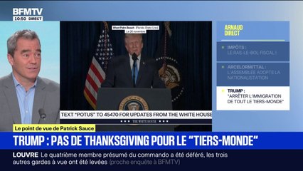 ÉDITO - Donald Trump propose de suspendre l'immigration en provenance des pays du tiers-monde