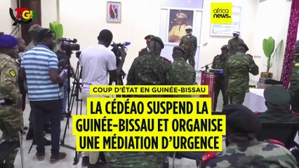 La Cédéao suspend la Guinée-Bissau et organise une médiation d’urgence