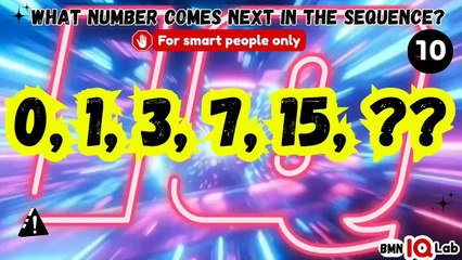 What number comes next in the sequence? (P.8) 🔢