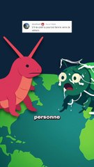 Un ver qui crache de la glue ! #ver #glue #animaux #science #nature #humour