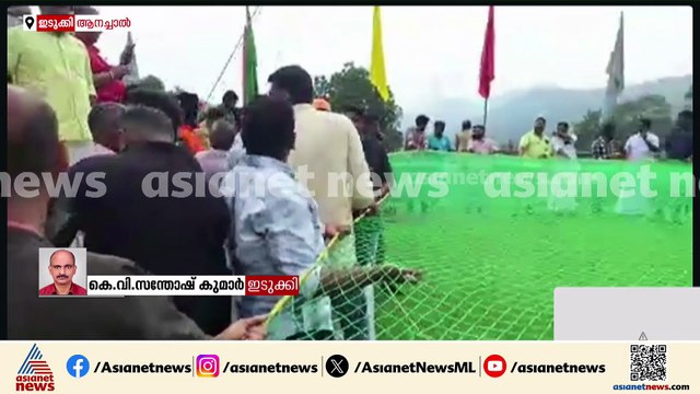 സ്കൈ ഡൈനിങ്ങിനിടെ കുടുങ്ങിയ നാല് പേരെ താഴെയിറക്കി