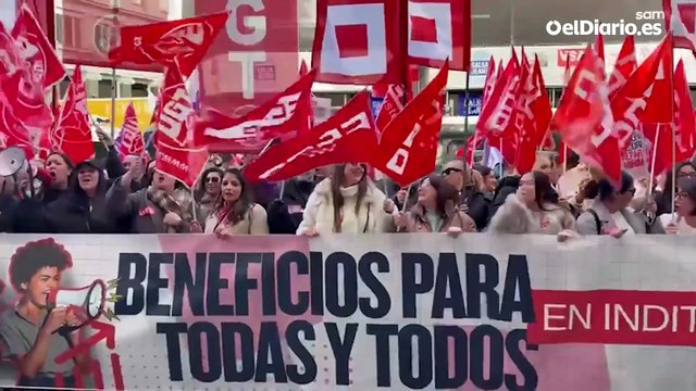 La plantilla de Inditex se moviliza en Europa para participar en los beneficios: “Marta, urgente, reparte con tu gente”