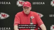 Chiefs - Reid : "Aucun jour off, c’est une compétition permanente"