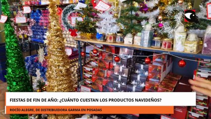 Cuánto cuestan los productos navideños para estas fiestas de fin de año