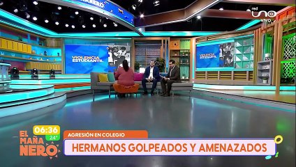 HERMANOS AMENAZADOS EN UN COLEGIO