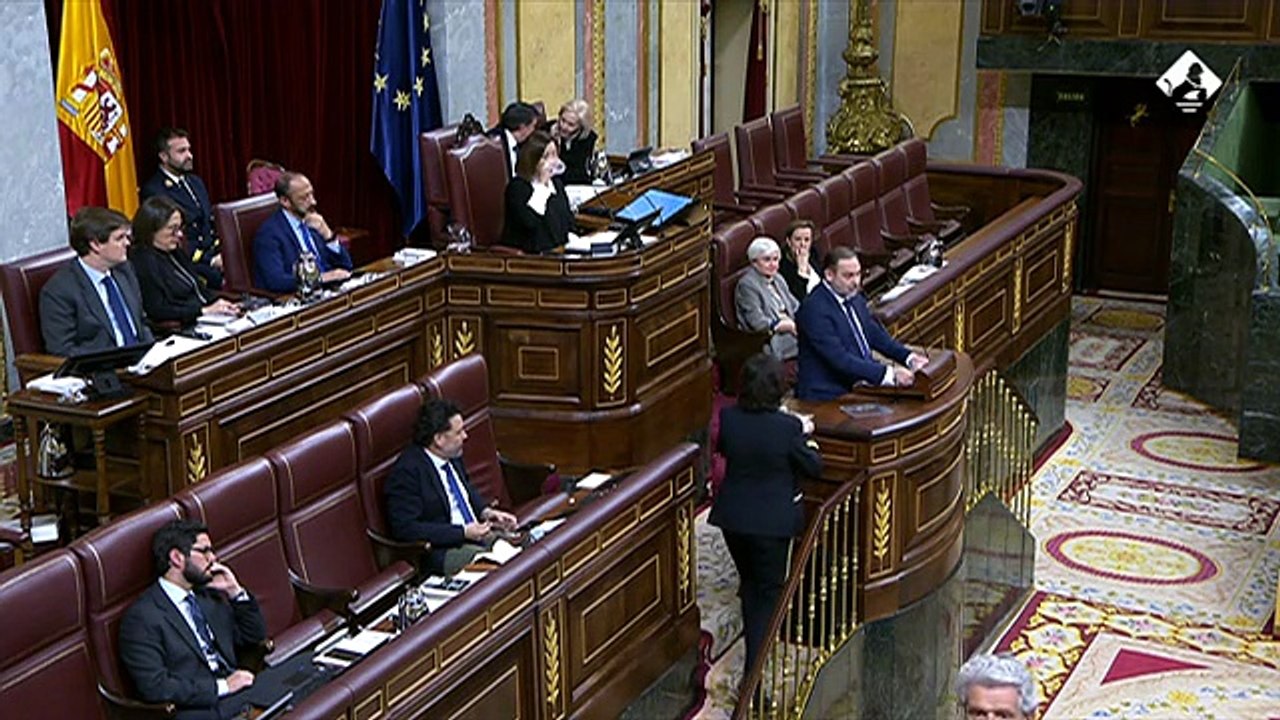 El último discurso de Ábalos en el Congreso: "Dejen de señalar a jueces y fiscales" ( 19/12/2023)