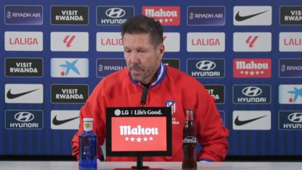 Simeone rueda de prensa