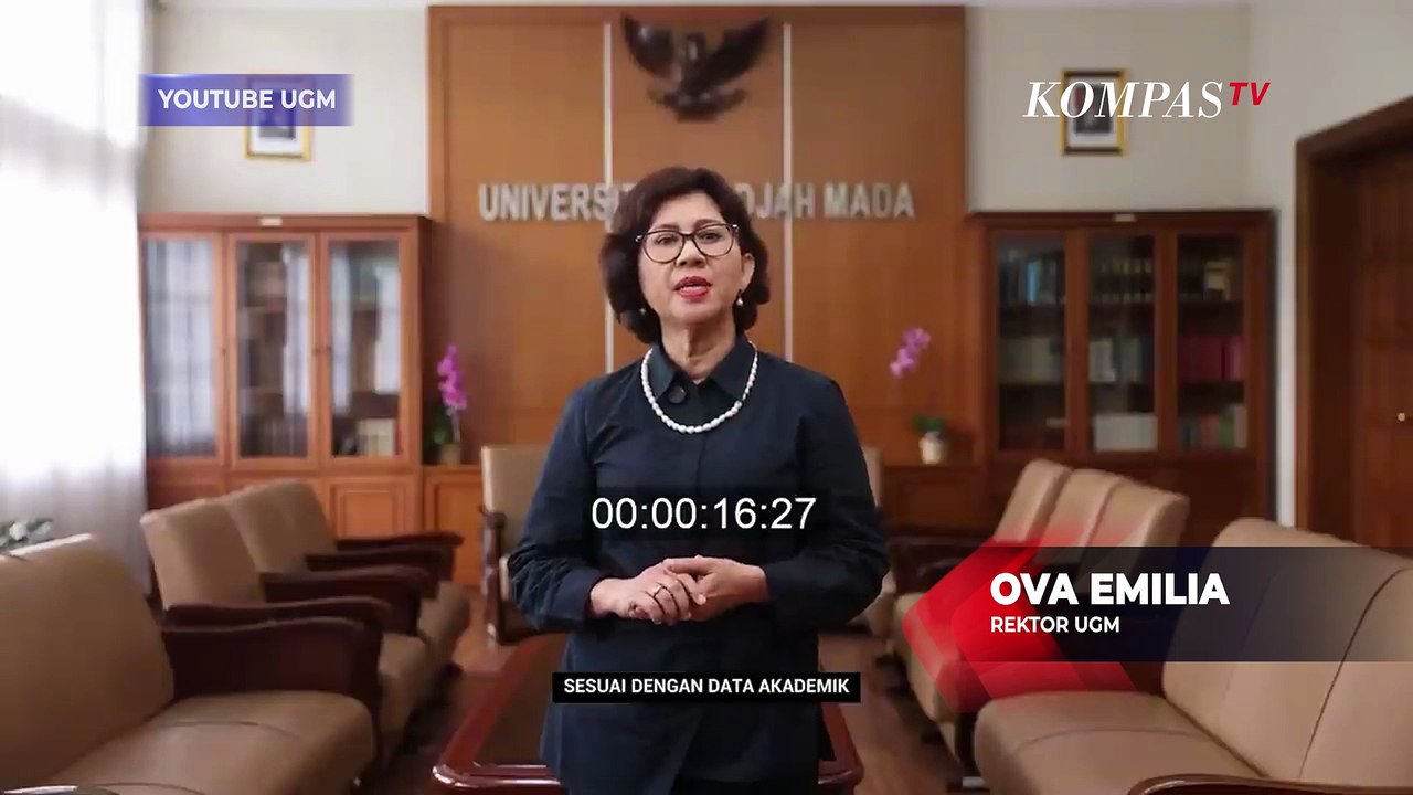 [FULL] Rektor UGM Beber 9 Poin Terkait Ijazah Joko Widodo: Bukti Registrasi-Foto Kacamata