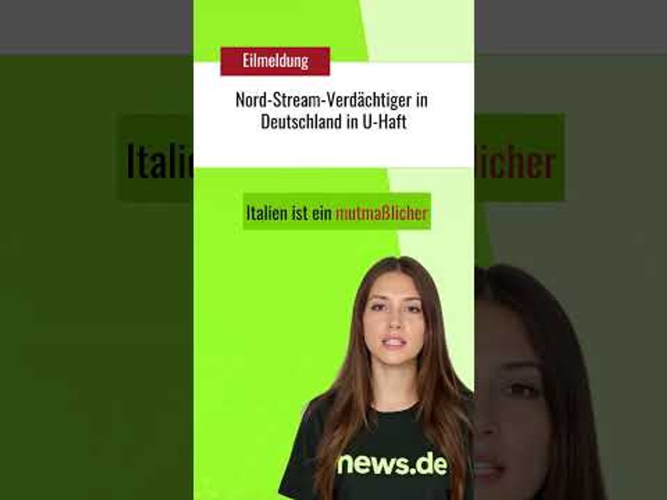 Nord-Stream-Verdächtiger in Deutschland in U-Haft