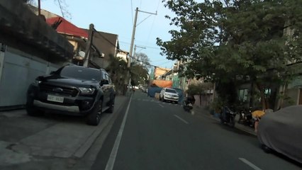 Lonesome Along Malaya Street in Mandaluyong City in the Philippines