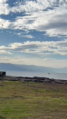 Le Pape arrive en hélicoptère à Iznik