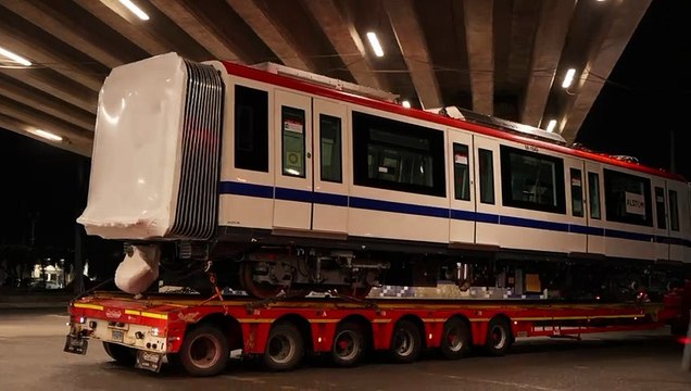 OPRET recibe dos nuevos trenes acoplables para incrementar capacidad Metro de Santo Domingo