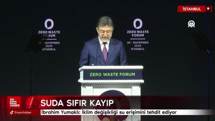 İbrahim Yumaklı: İklim değişikliği su erişimini tehdit ediyor