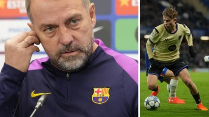 Flick, sobre la lesión de Fermín: "A veces es por el calzado, cambian de botas cada mes"