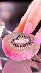 Most Satisfying Glass Fruit Cutting ASMR_ Relaxing & Oddly Satisfying Sounds #shorts