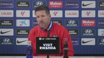 El momentazo de Simeone con un periodista en rueda de prensa
