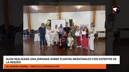Alem realizará una jornada sobre plantas medicinales con expertos de la región