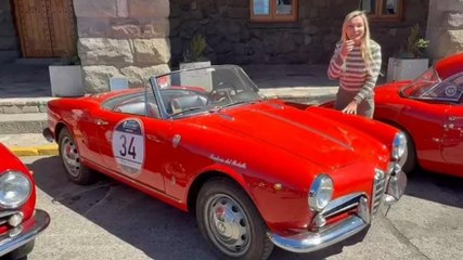 In Patagonia con una Giulietta Spider Veloce