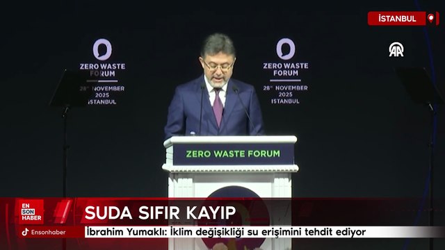 İbrahim Yumaklı: İklim değişikliği su erişimini tehdit ediyor