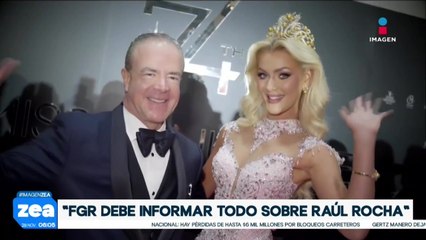 Sheinbaum pide a la FGR que dé información sobre investigación contra Raúl Rocha