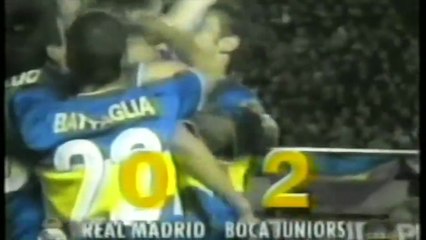 Goles de la Copa Intercontinental 2000 | Real Madrid 1 Boca Juniors 2