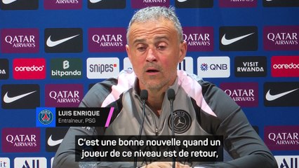 Luis Enrique évoque le retour de Paul Pogba : "C'est une bonne nouvelle"