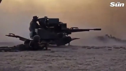 Venezuela troops FIRE AT SEA in warning to Trump as tyrant Maduro issues rallying cry