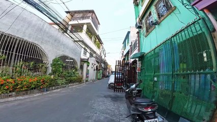 Decent Neighborhood Fortune Street in Taguig City in the Philippines