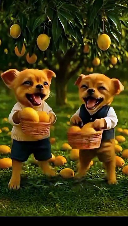 Dog got mangos