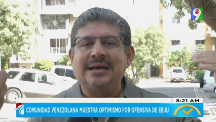Comunidad Venezolana muestra optimismo por ofensiva de EEUU | El Despertador