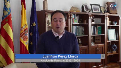 La emotiva despedida de Pérez Llorca tras 21 años de alcalde en Finestrat: "Ha sido un orgullo"
