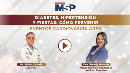 Diabetes, hipertensión y fiestas – cómo prevenir eventos cardiovasculares