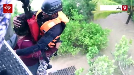 طوفان دتواہ سے تباہی، اب تک چھپن افراد ہلاک، سری لنکا میں فوج تعینات