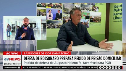 Defesa de Bolsonaro prepara pedido de prisão domiciliar