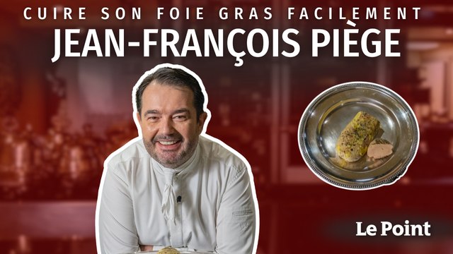 Jean-François Piège : cuire son foie gras facilement