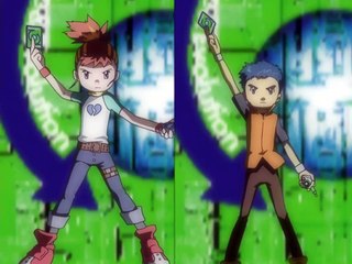 Digimon Tamers 23 A United Digimon Attack! Charge Towards The Wind
