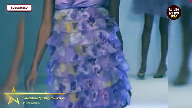 The best spring summer fashion show _ Top Looks from Valentino’s Vintage in Pills' Spring Collection