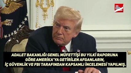 Trump muhabire Ulusal Muhafızlar sorusu için aptal mısın dedi